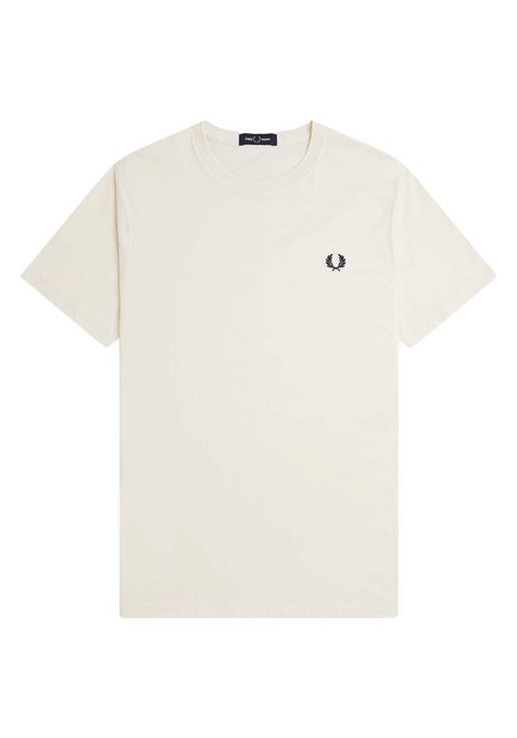 Fred Perry Crewneck T-shirt Ecru Men FRED PERRY | T-shirt | M1600-560
